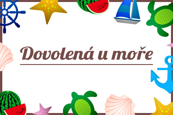 dovolená s dětmi u moře